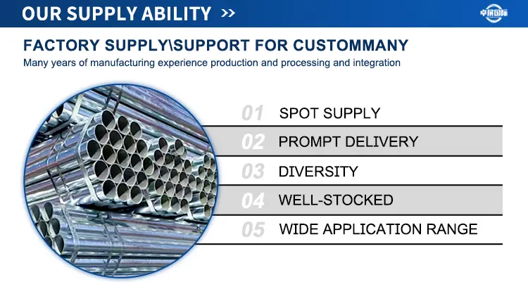 Heavy-Duty Galvanized Pipe for Support Frames detail (4)
