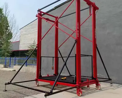 Daily Use Notes for Electric Suspended Scaffolds