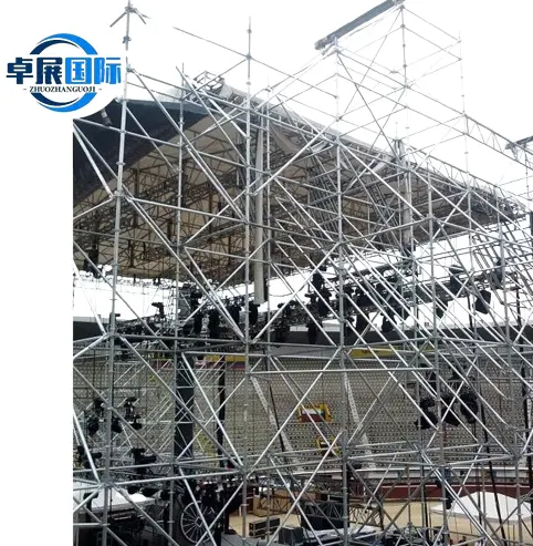 Ringlock Scaffold Expands Applications Across Construction and Event Industries