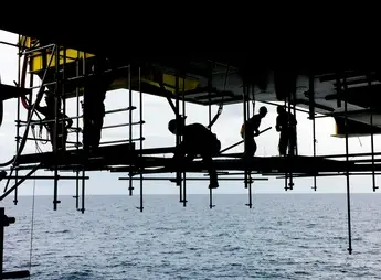 Breakthrough in anti-salt corrosion Scaffolding System for offshore oil platforms